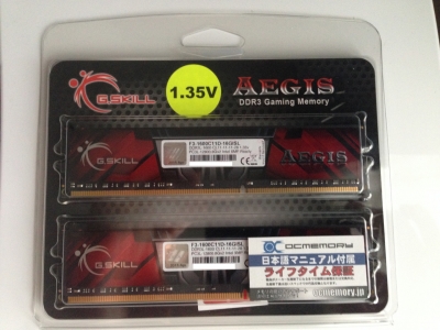G.Skill DDR3Lメモリ0