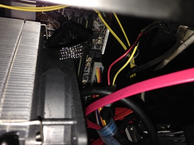 PC火災 ケース内1