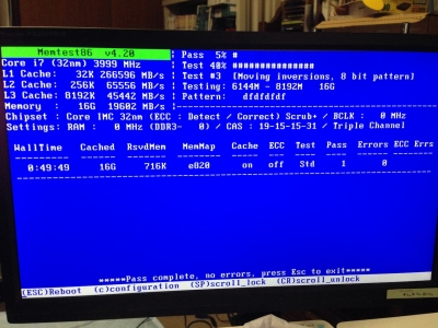 PC火災 マザボ動作テスト